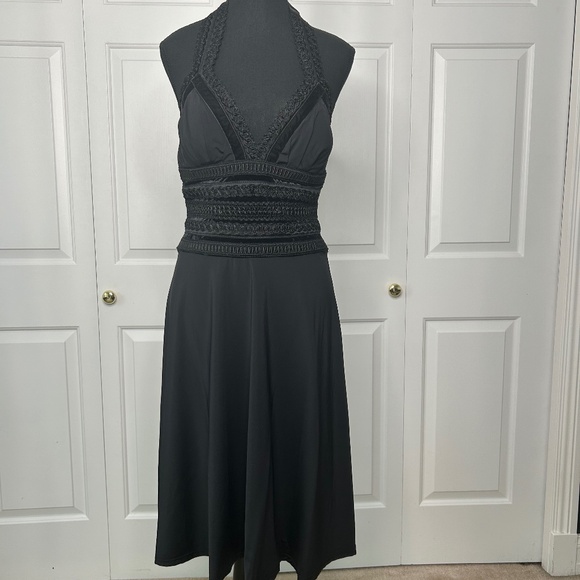 White House Black Market Halter Cocktail Dress - Picture 1 of 5